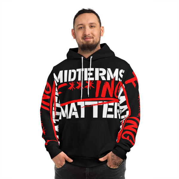 Fashion Hoodie (AOP) — Midterms F***ing Matter