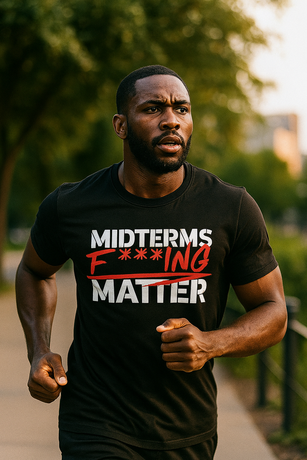 Unisex Crew Tee – Midterms F***ing Matter (limited stock)
